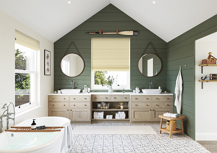 Sinclair, Cream Citrine - Twist&Fit Roman Blind - Image 8
